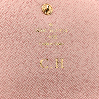 Louis Vuitton Monogram Emilie Wallet Rose Ballerine 8 of 8