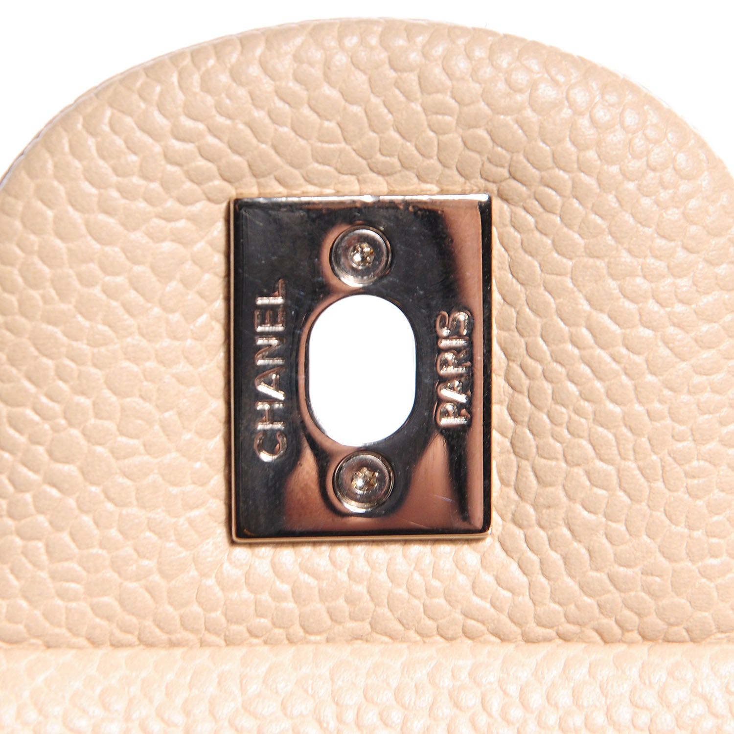 Chanel Caviar Jumbo Easy Flap Beige 7 of 9