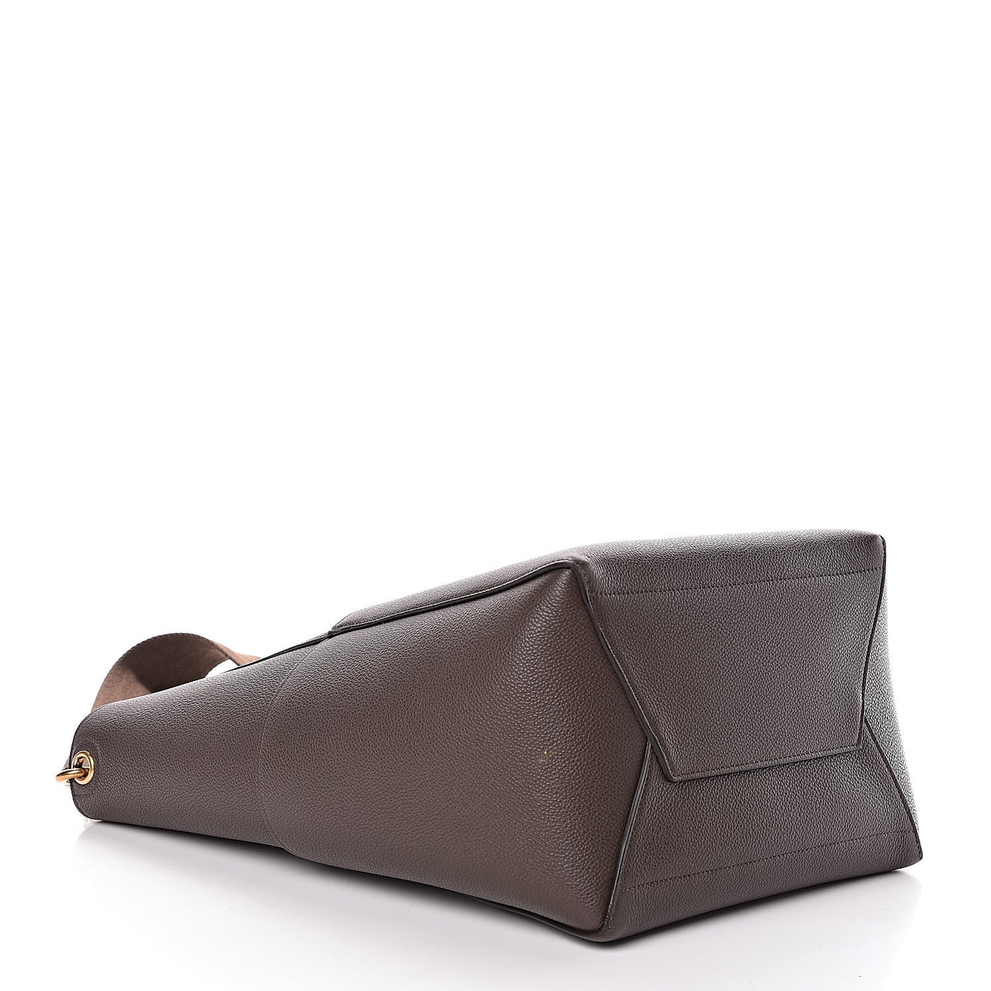 Soft Grained Calfskin Sangle Bucket Bag Ecorce