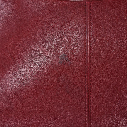 Alexander McQueen Calfskin De Manta Clutch Red 9 of 17