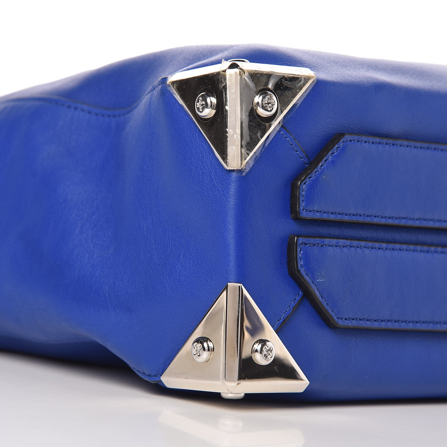Alexander Wang Pebbled Calfskin Prisma Skeletal Tote Azure 8 of 16