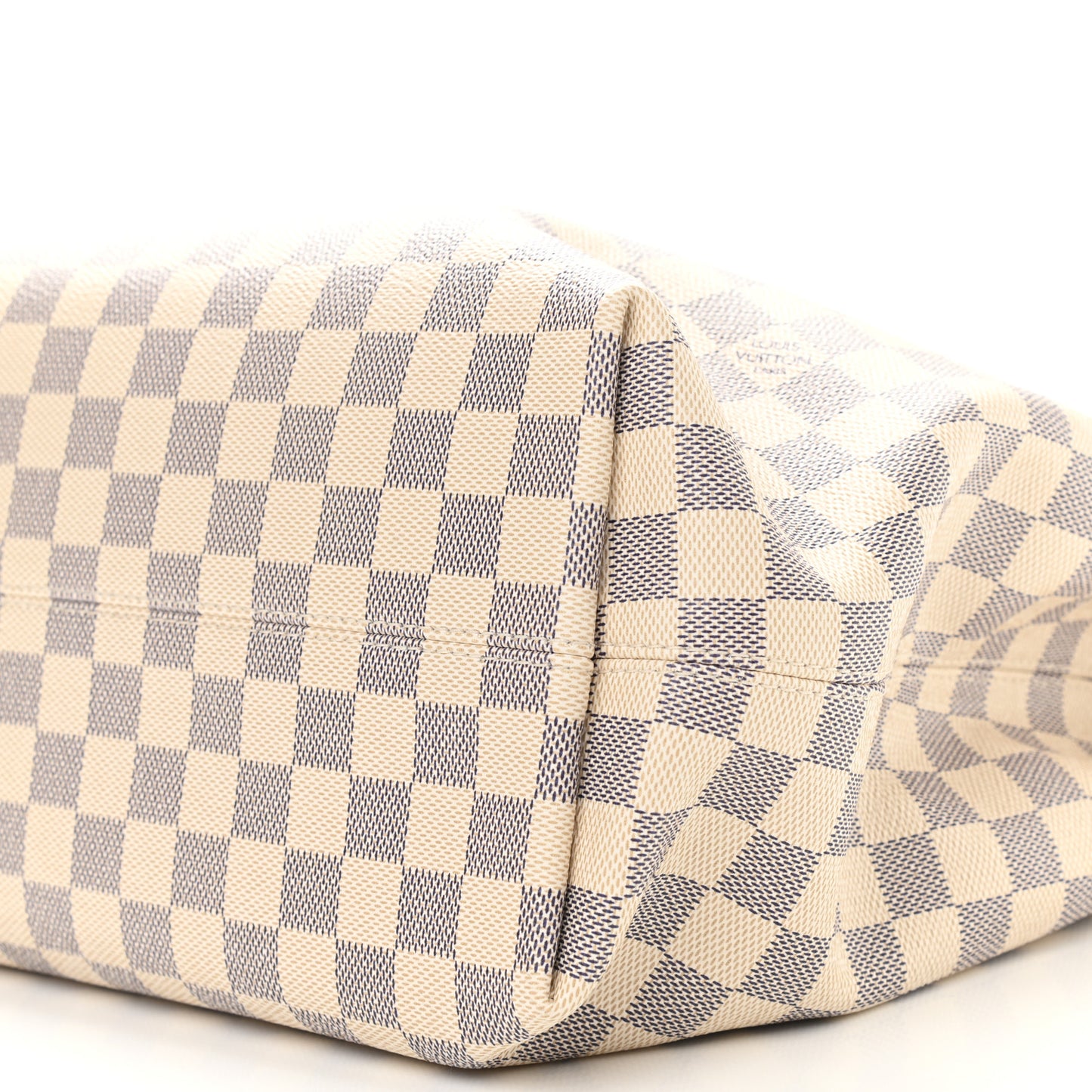 Damier Azur Graceful MM Rose Ballerine