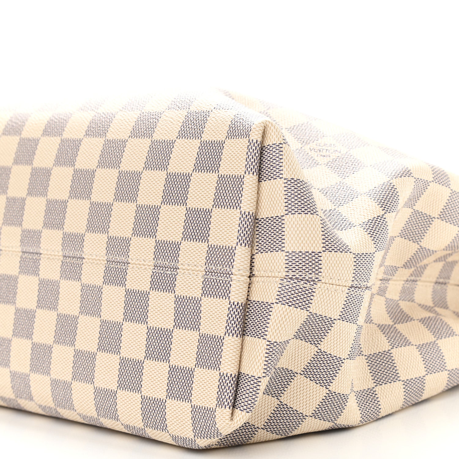 Louis Vuitton Damier Azur Graceful MM Rose Ballerine 9 of 9