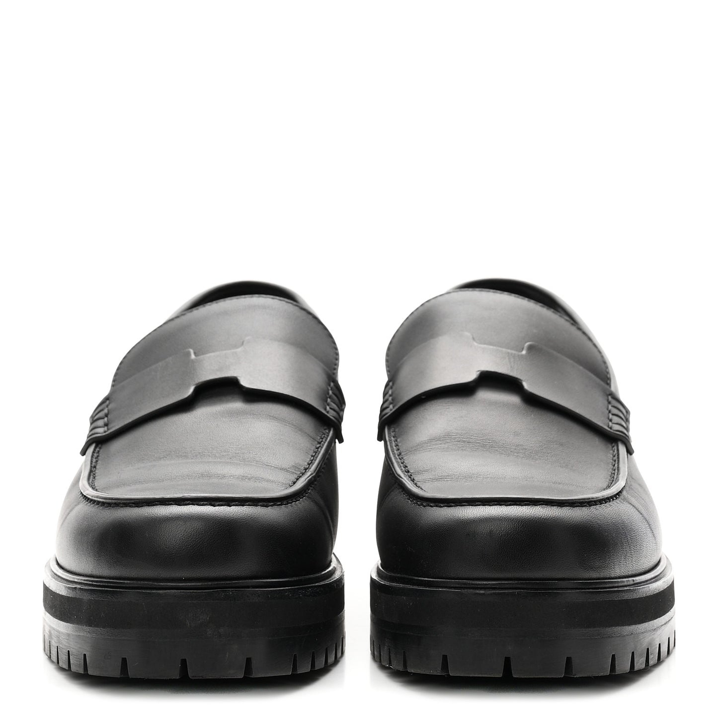 Calfskin Ivy Loafer 41 Black
