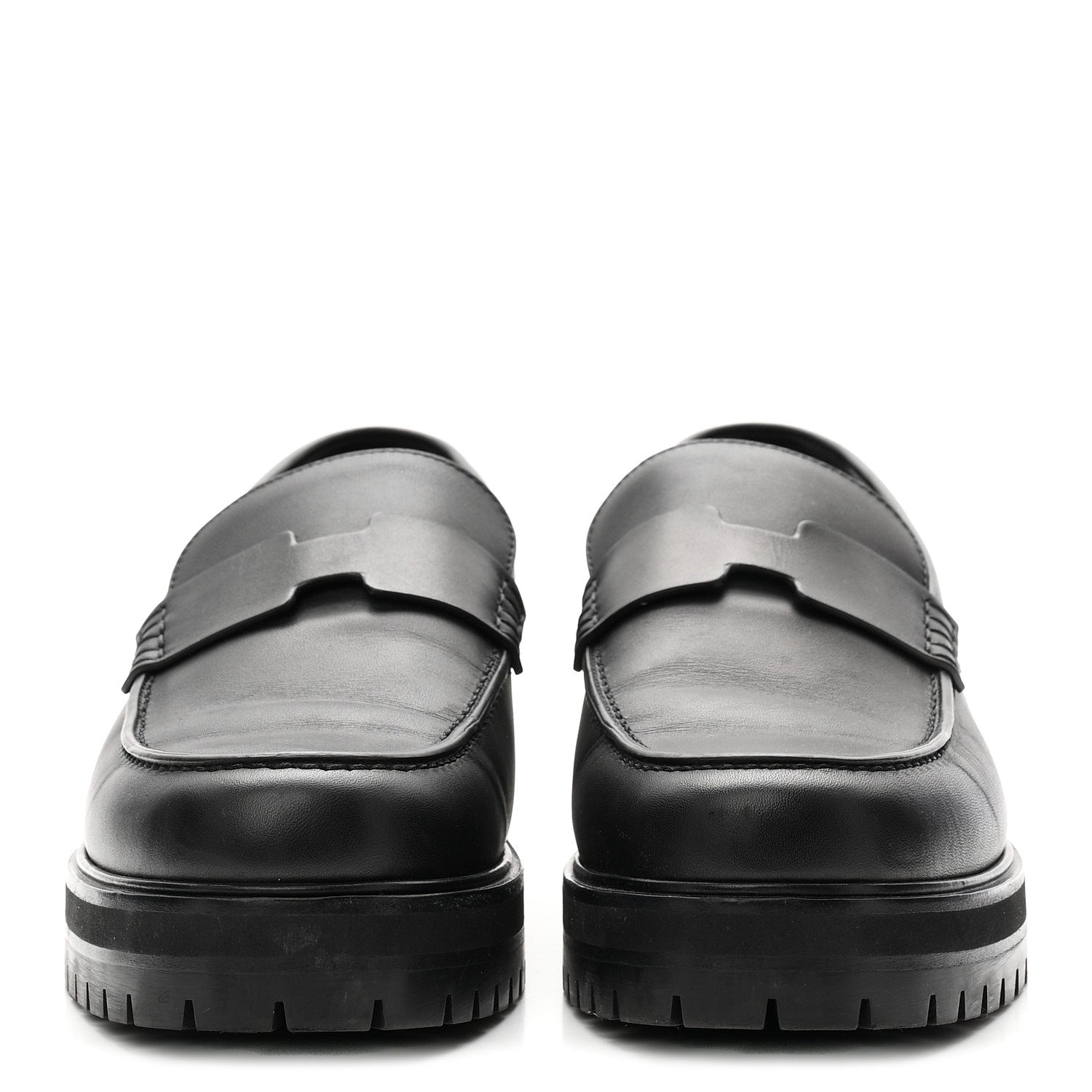 Hermes Calfskin Ivy Loafer 41 Black 3 of 10