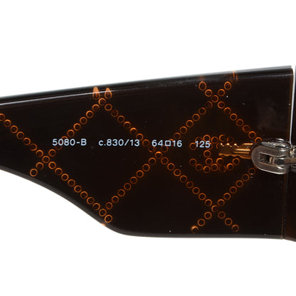 Chanel Crystal CC Logo Sunglasses 5080 B 3 of 4