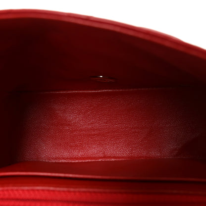 Chanel Lambskin Quilted Mini Square Flap Red 5 of 10