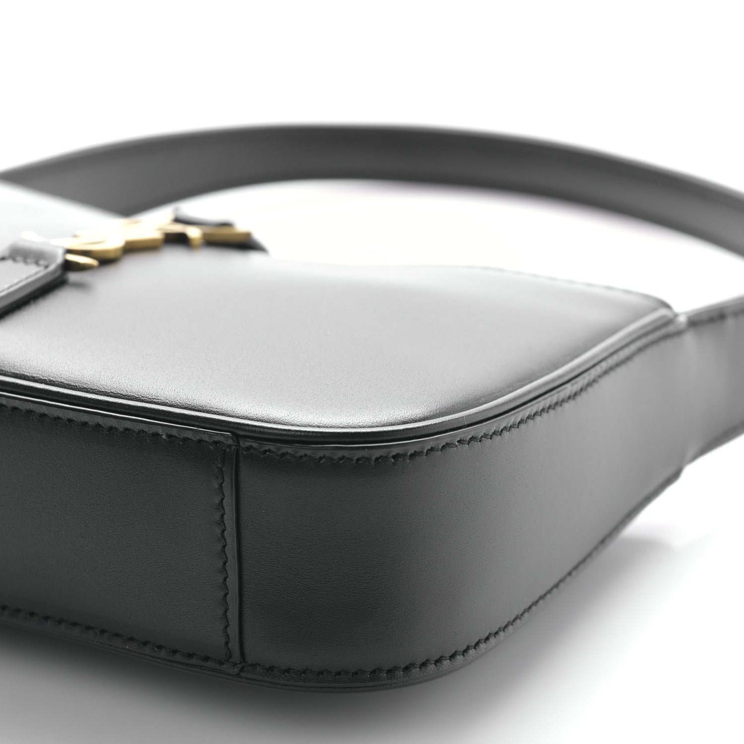 Saint Laurent Smooth Calfskin Le 5 A 7 Mini Hobo Black 9 of 9