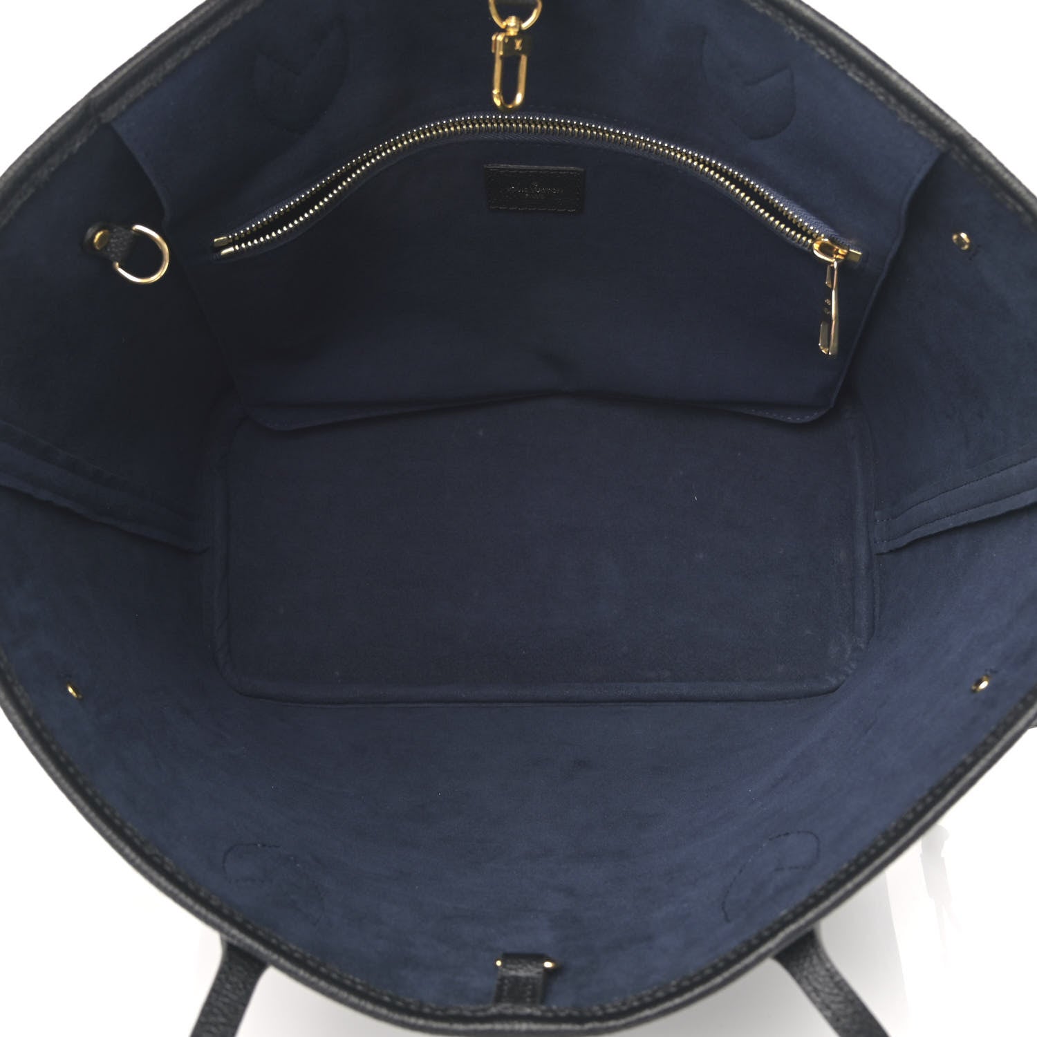 Louis Vuitton Empreinte Monogram Giant Neverfull MM Black 5 of 10