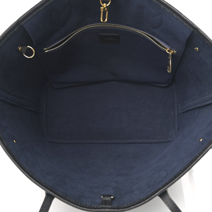 Louis Vuitton Empreinte Monogram Giant Neverfull MM Black 5 of 10