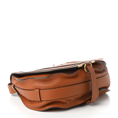 Chloe Calfskin Medium Marcie Round Crossbody Bag Tan 4 of 11