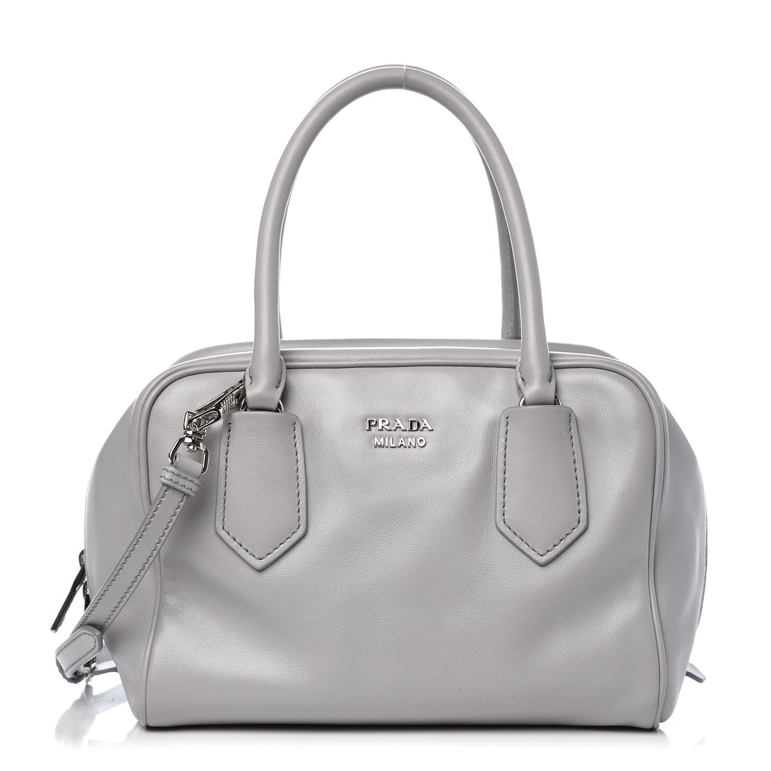 Prada Soft Calf Small Inside Tote Granito Acquamarina 1 of 7