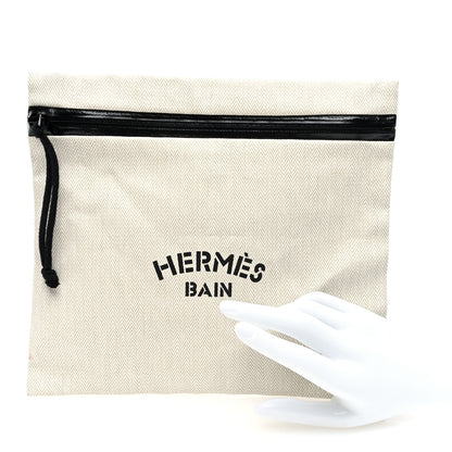 Hermes Toile Bain Case Black 2 of 5
