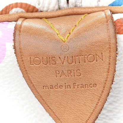 Louis Vuitton Monogram Multicolor Speedy 30 White 6 of 15
