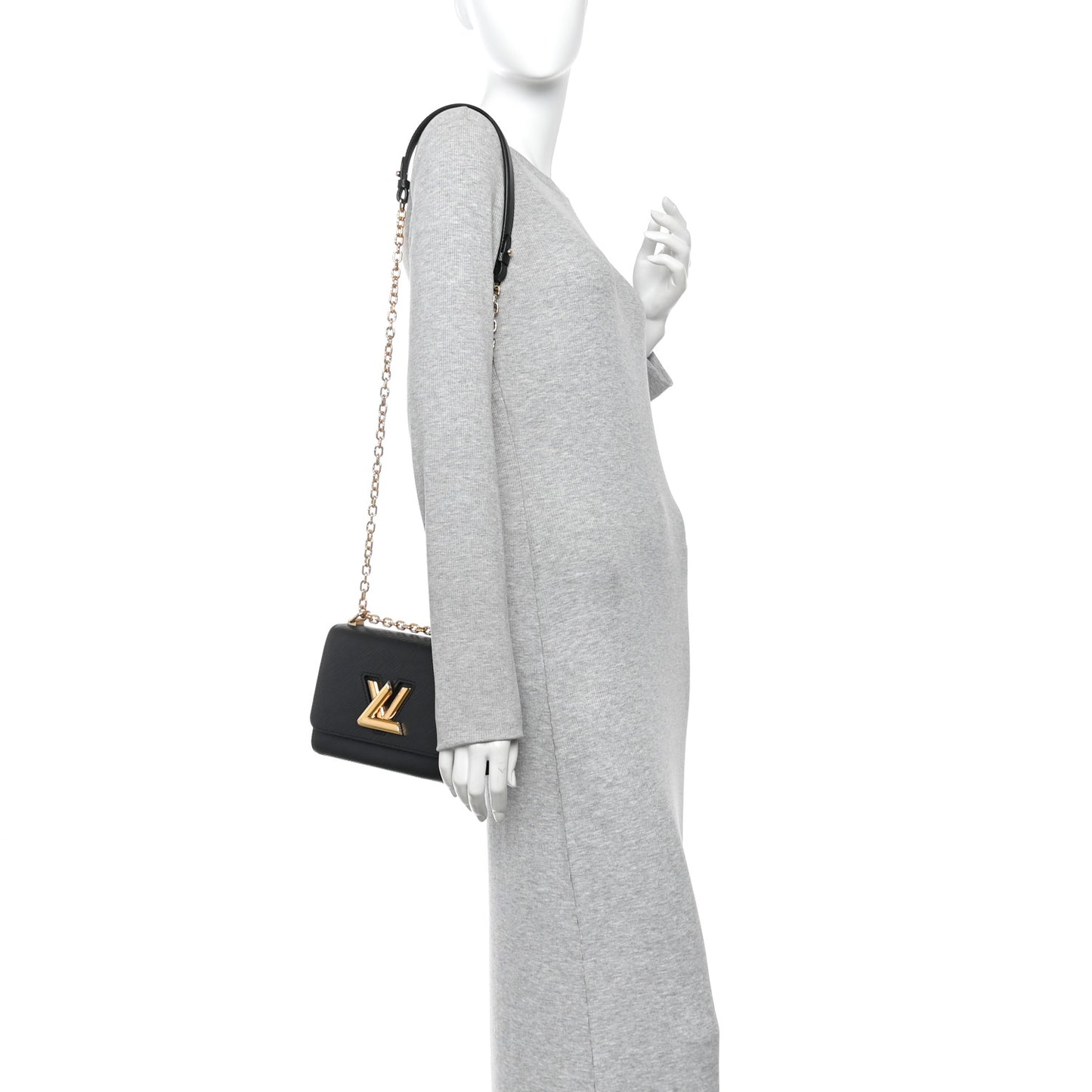 Epi Twist Shoulder Bag PM Black