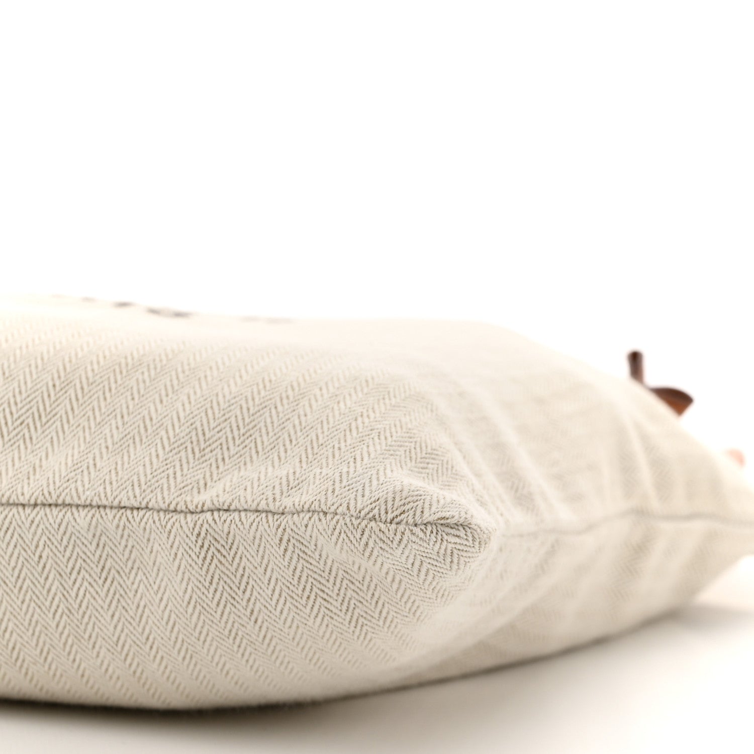 Hermes Canvas Swift Aline Grooming Bag Gold 9 of 10