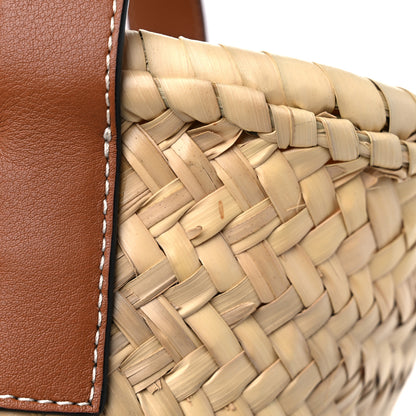 Loewe Raffia Small Basket Tote Bag Natural Tan 10 of 10