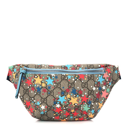 Gucci GG Supreme Monogram Web Childrens Star Print Belt Bag Multicolor 1 of 9