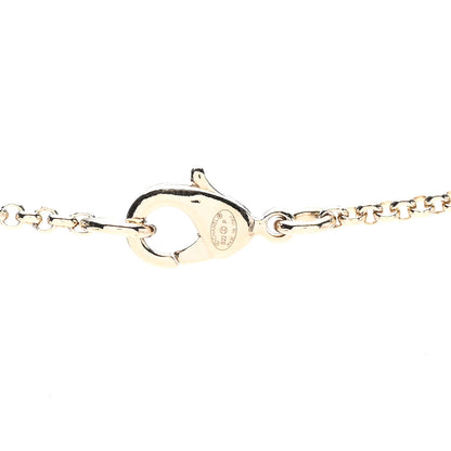 Chanel CC Heart Chain Pendant Necklace Gold 5 of 7