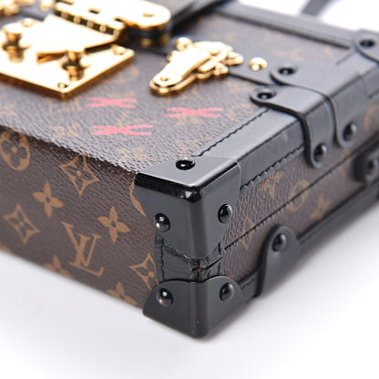Louis Vuitton Monogram Petite Malle Black 8 of 15