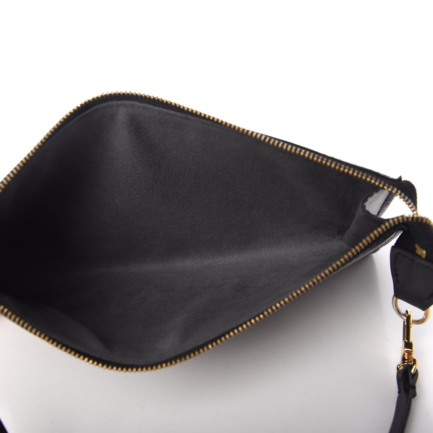 Louis Vuitton Epi Pochette Accessories 24 Black 5 of 11