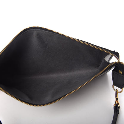 Louis Vuitton Epi Pochette Accessories 24 Black 5 of 11