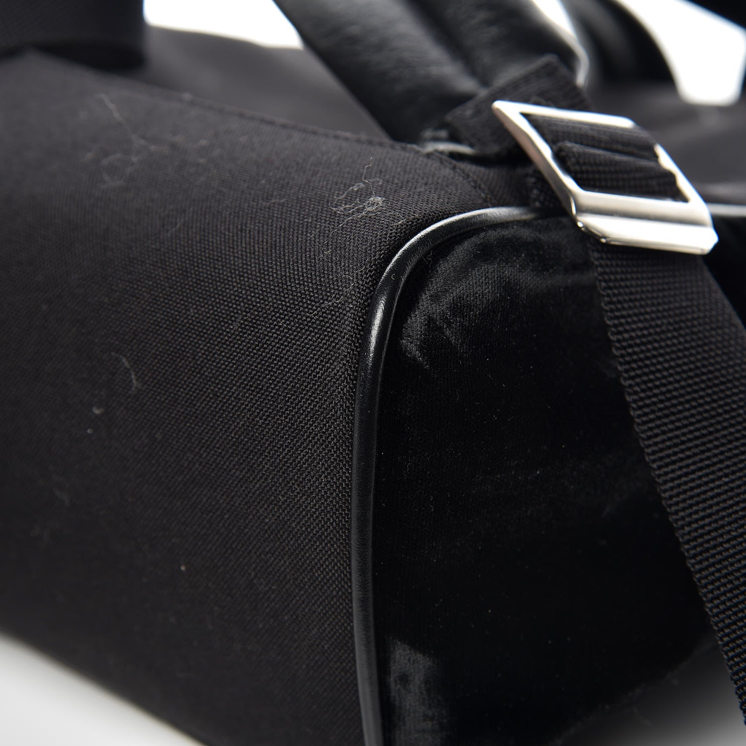 Saint Laurent Velvet Mini City Backpack Black 12 of 12
