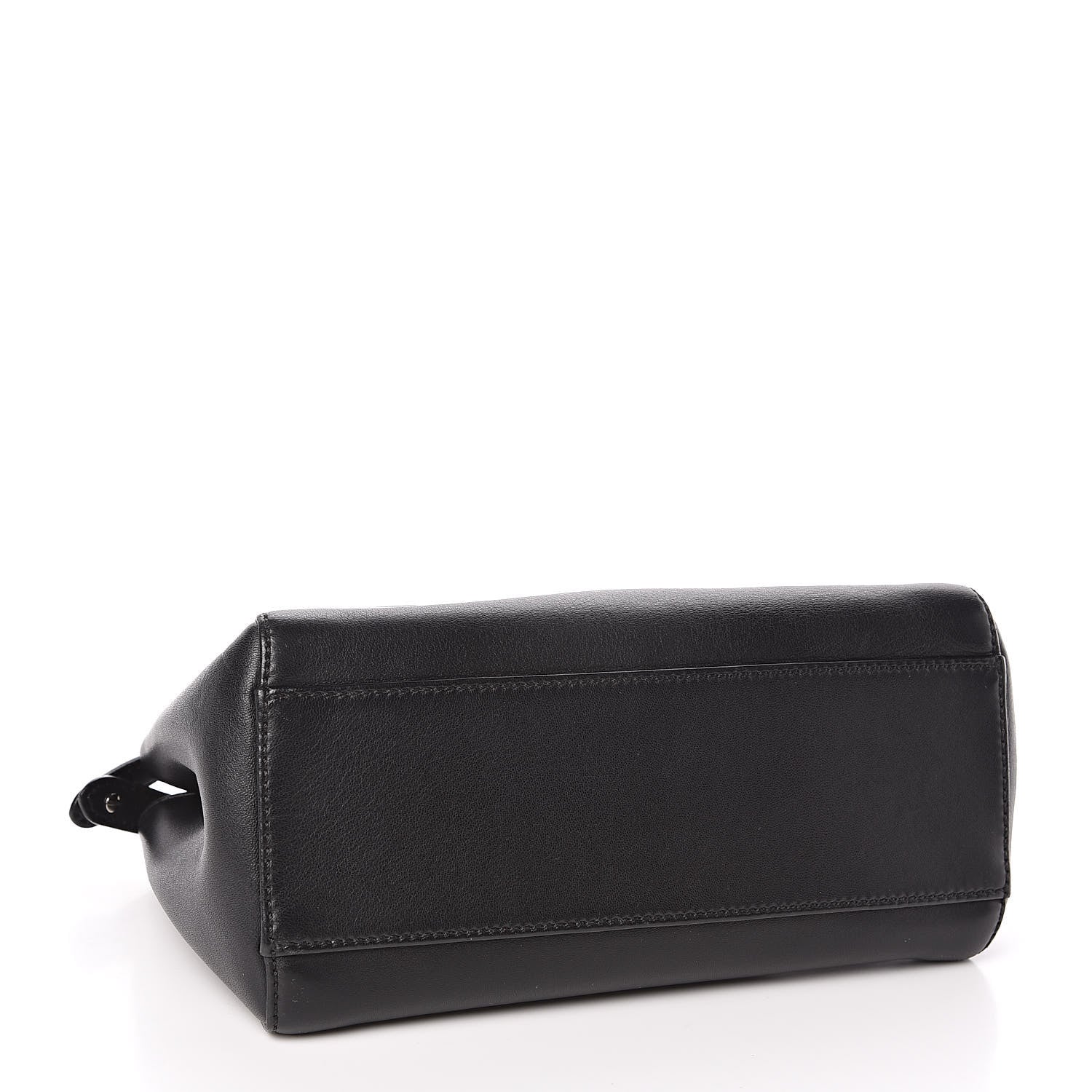 Fendi Nappa Karung Monster Eyes Mini Peekaboo Iconic Satchel Black Papavero 5 of 11
