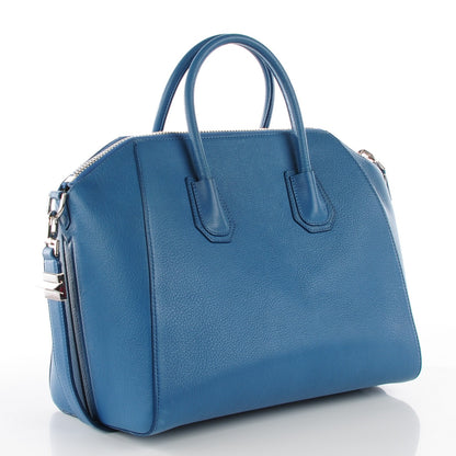 Givenchy Sugar Goatskin Medium Antigona Medium Blue 4 of 10