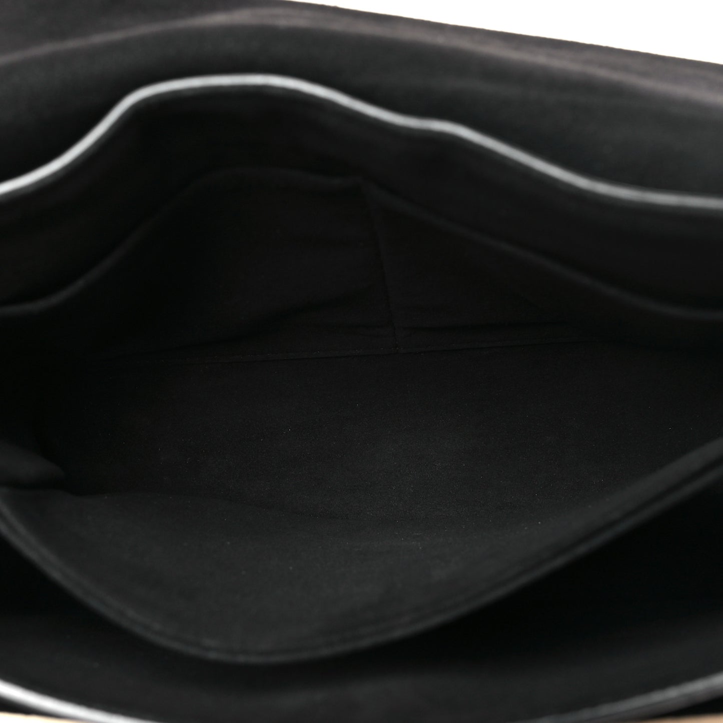 Soft Calfskin My Lockme Top Handle Vanille Black