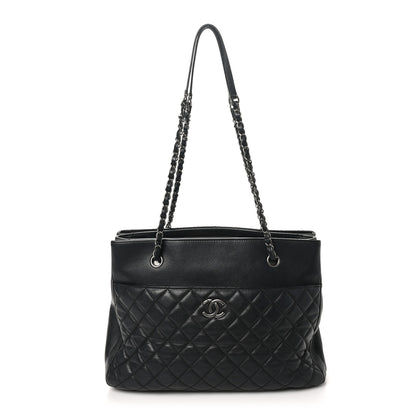 Chanel Caviar Quilted Urban Companion Shopping Tote Black 1 of 10