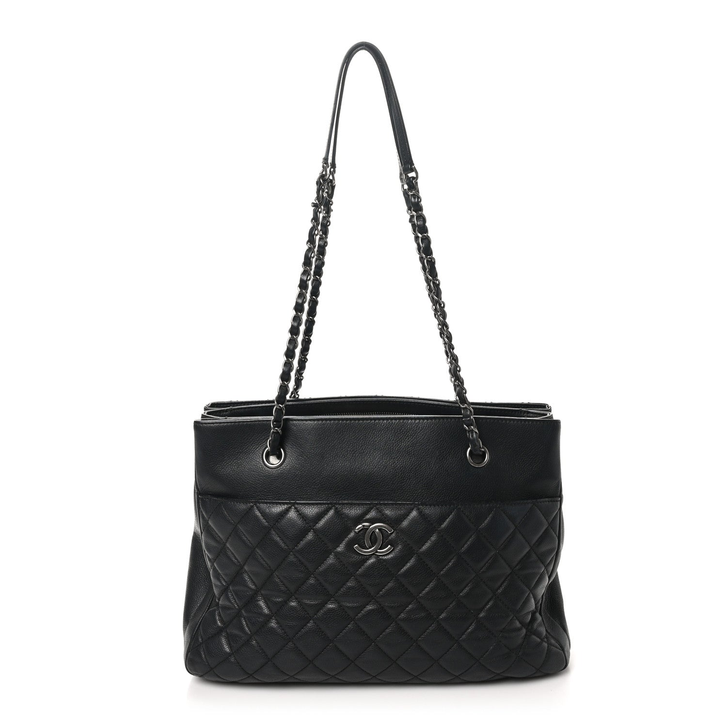 Chanel Caviar Quilted Urban Companion Shopping Tote Black 1 of 10