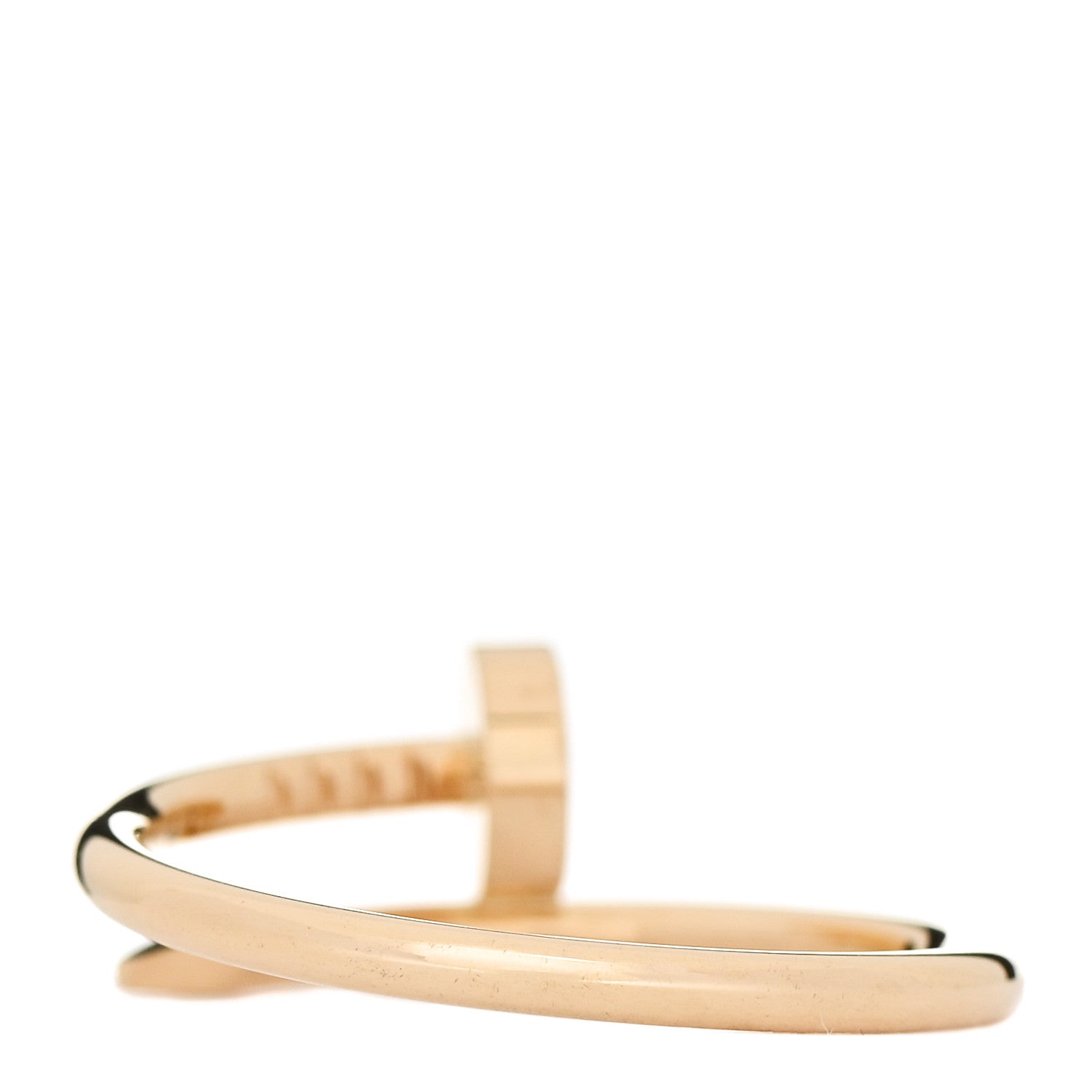Cartier 18K Yellow Gold Small Juste Un Clou Ring 54 6.75 3 of 5