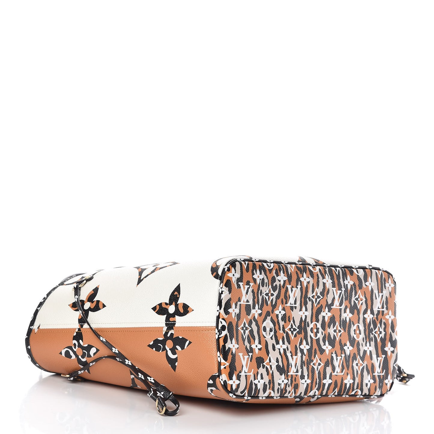 Monogram Giant Jungle Neverfull MM Ivory