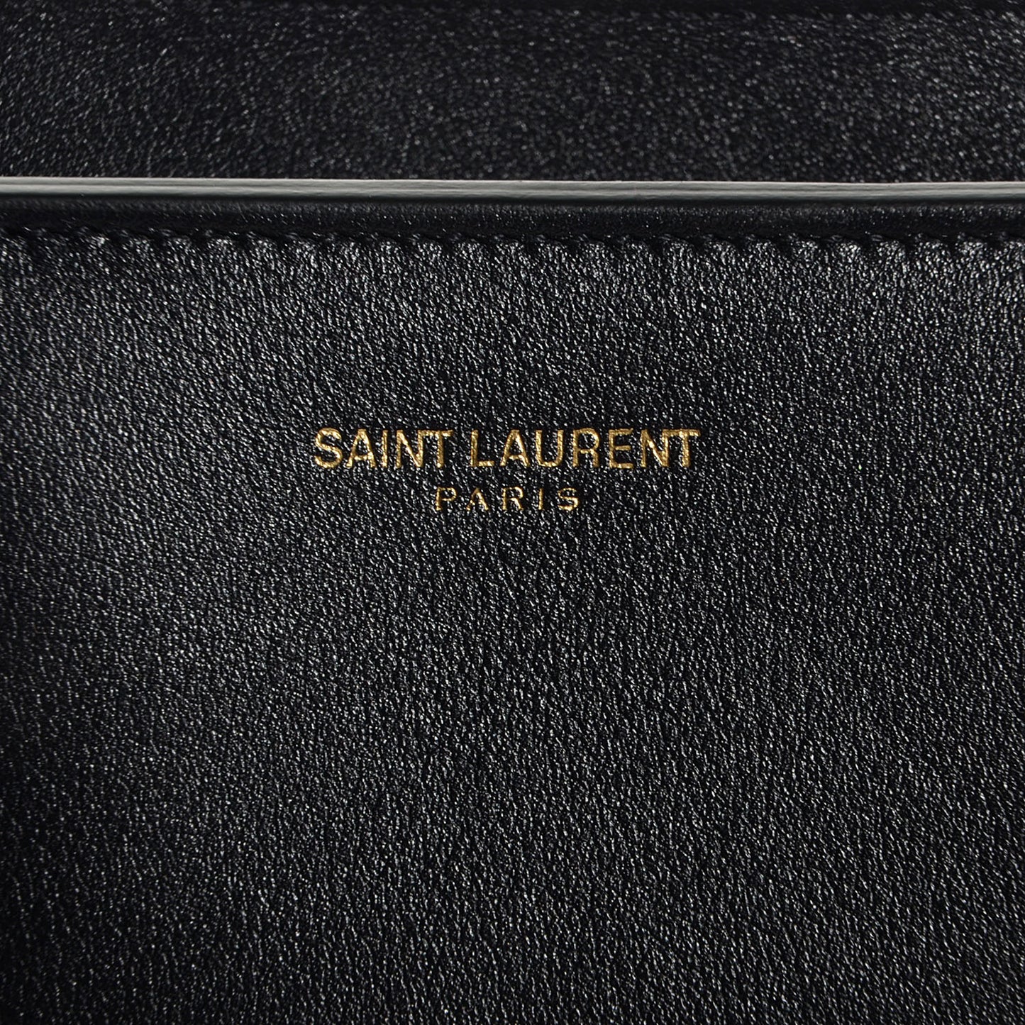 Smooth Calfskin Medium Monogram Cabas Black