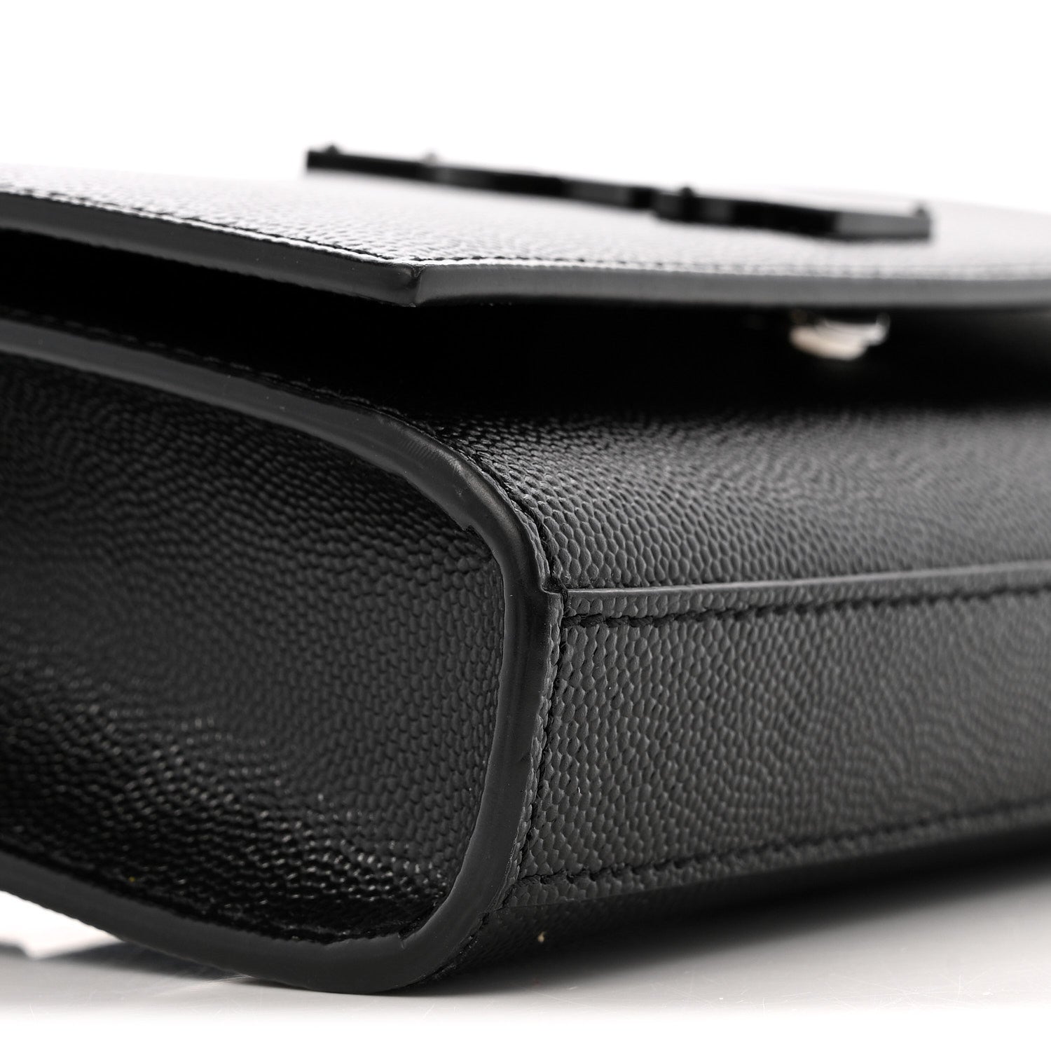 Saint Laurent Grain De Poudre Monogram Kate Belt Bag Black 8 of 11