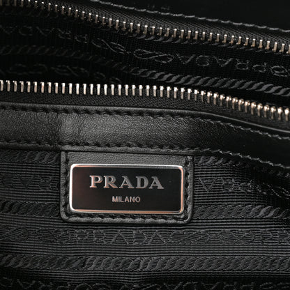 Prada Saffiano Travel Tote Black 6 of 10