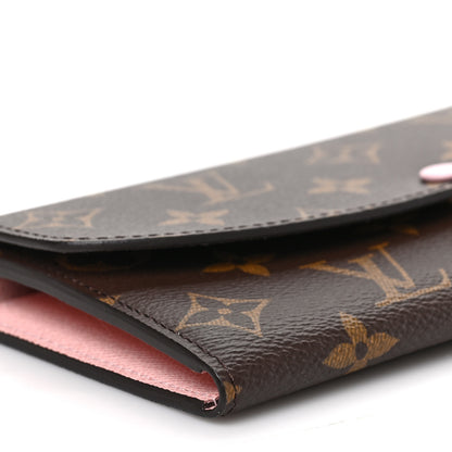 Louis Vuitton Monogram Emilie Wallet Rose Ballerine 7 of 8