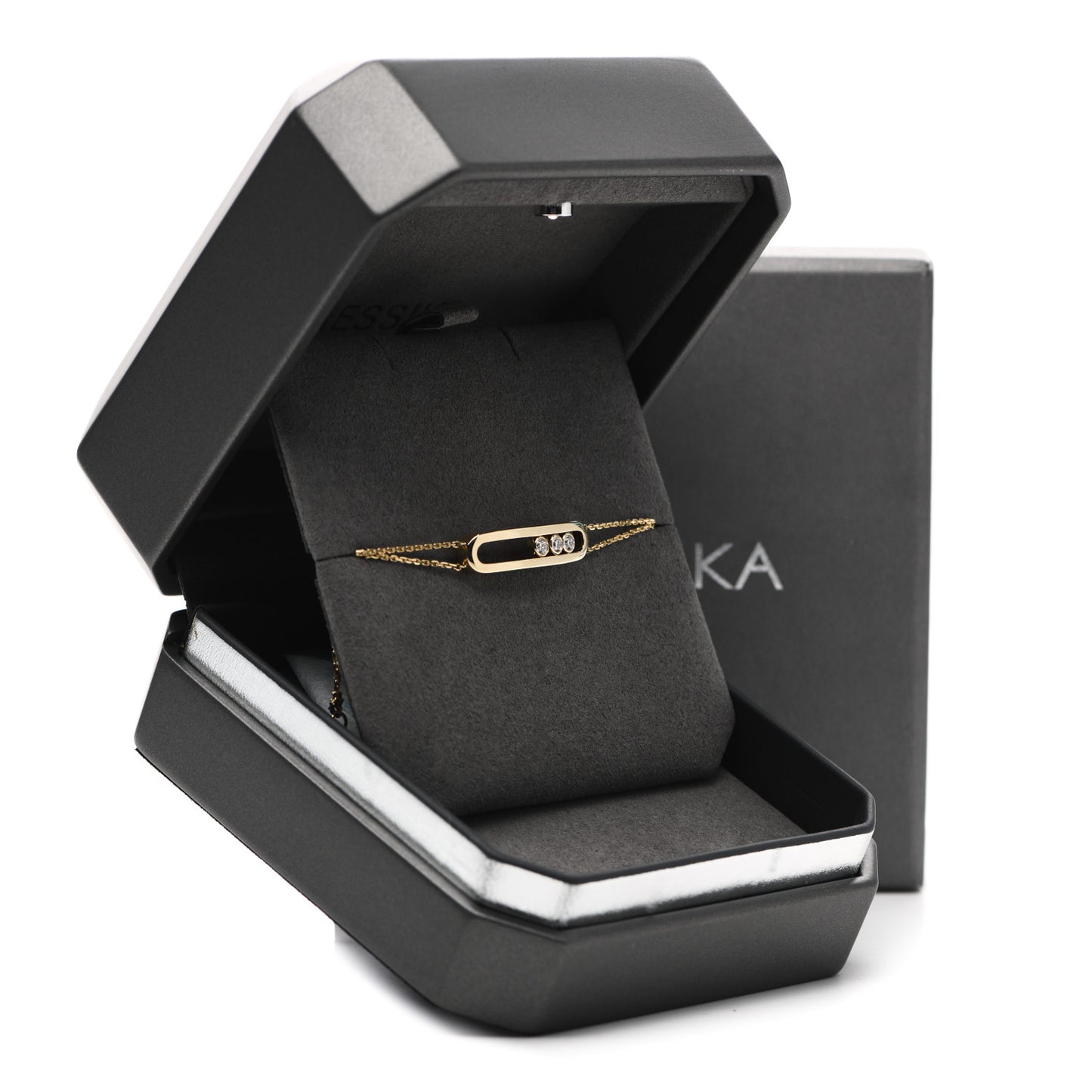 18K Yellow Gold Diamond Move Classique Bracelet