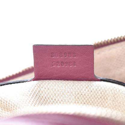 Gucci Pebbled Calfskin Small Soho Bowler Peonia Flower 7 of 10