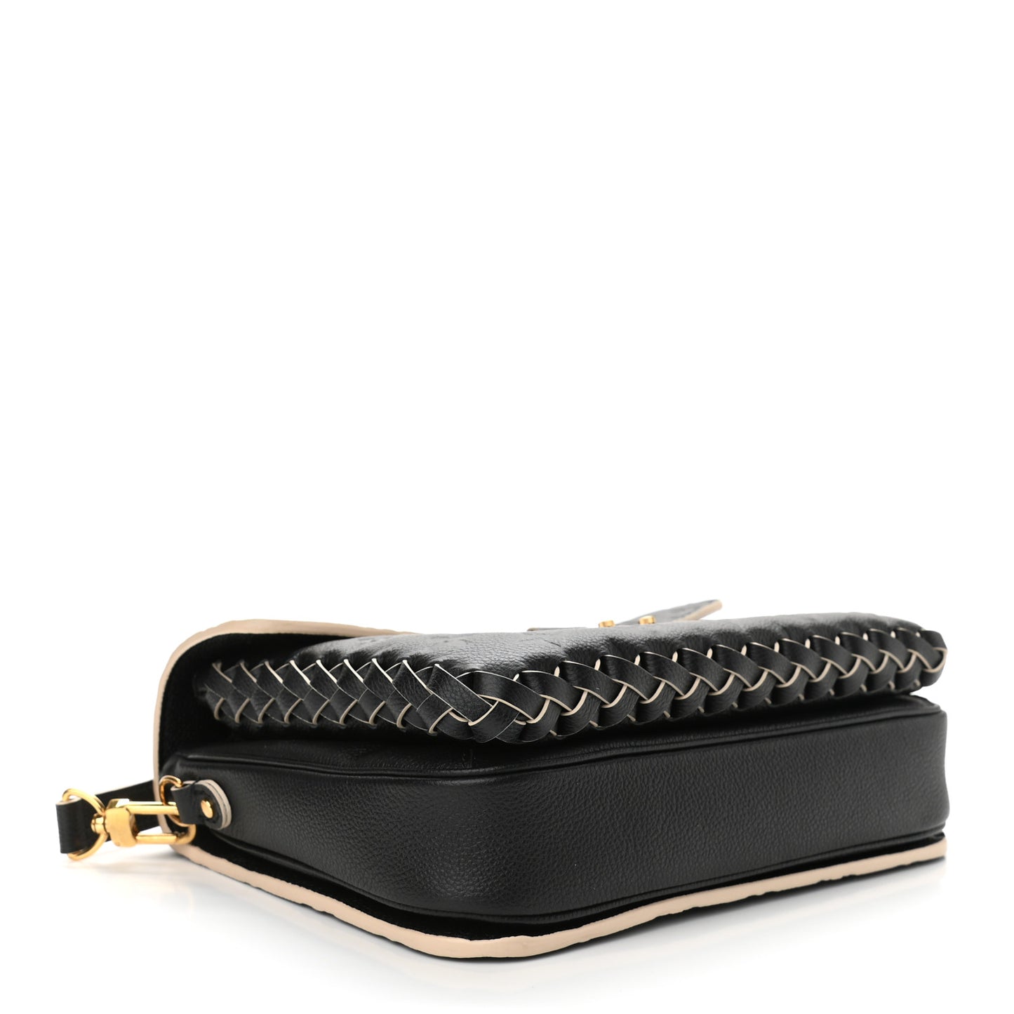 Empreinte Braided Pochette Metis Black