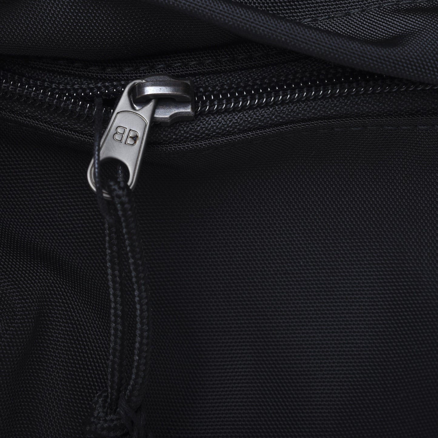 Nylon Embroidered You Are The World Explorer Backpack S Black