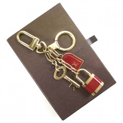 Louis Vuitton PTE Cles Cadenas Key Holder Red 2 of 4