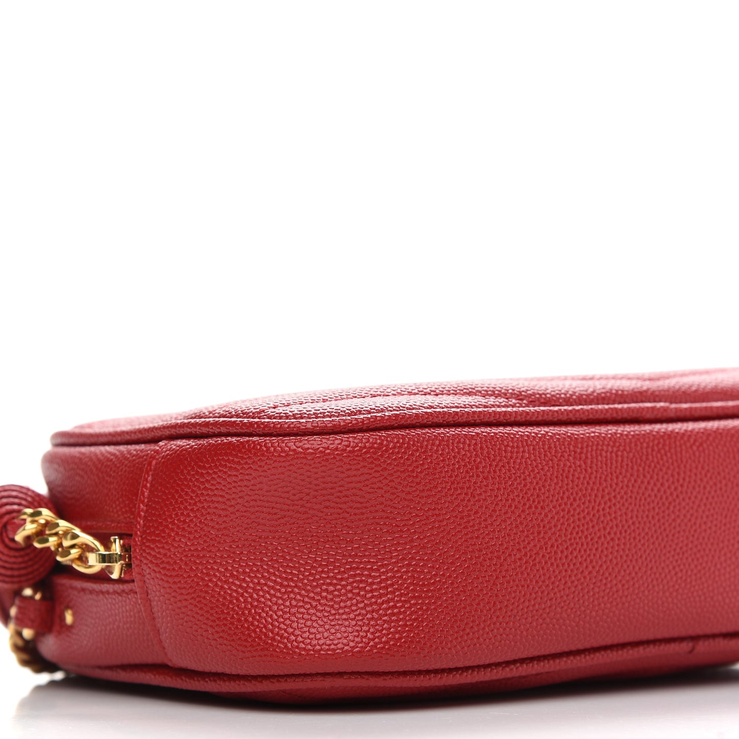 Grain De Poudre Matelasse Monogram Mini Lou Camera Bag Eros Red