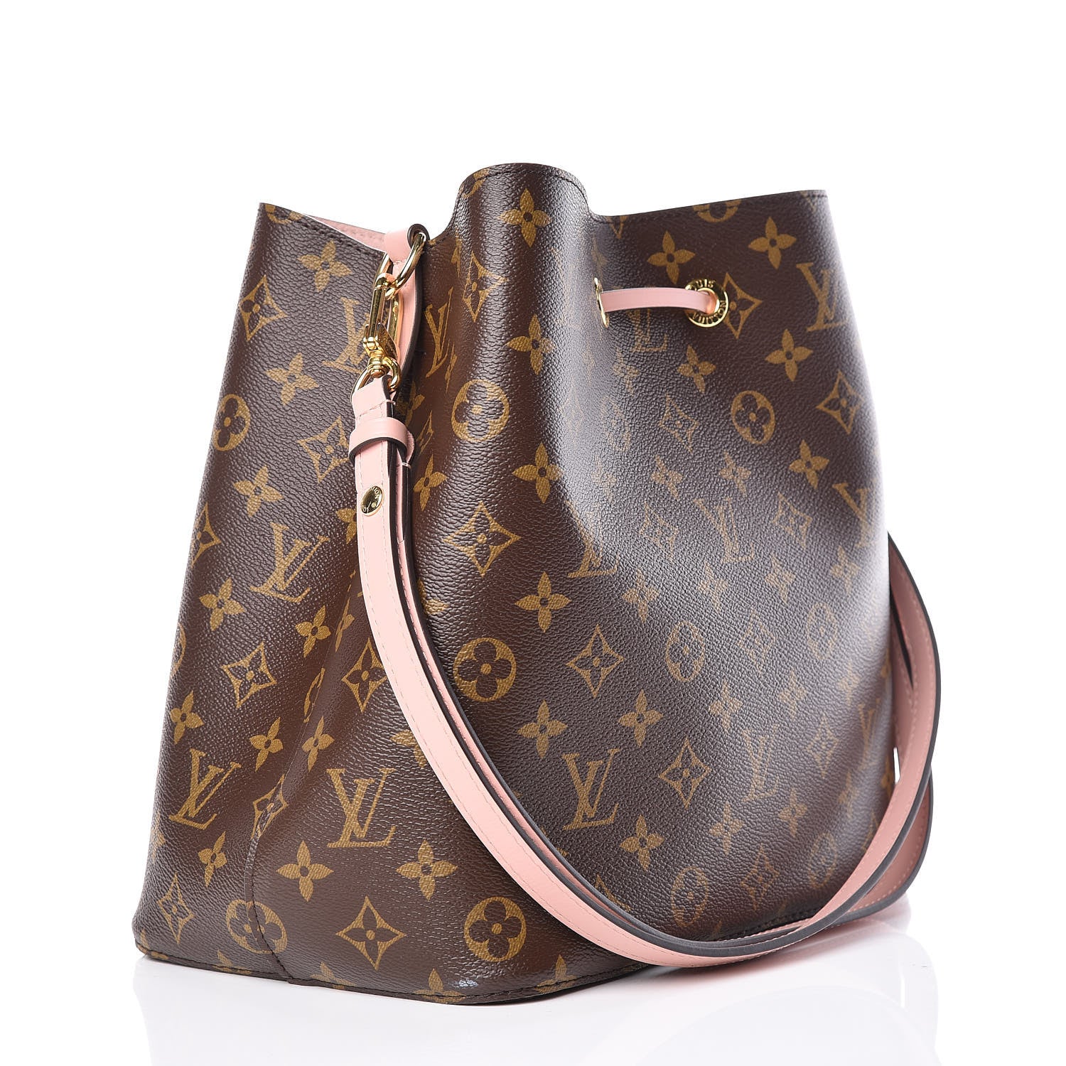 Louis Vuitton Monogram Neonoe MM Rose Poudre 3 of 8