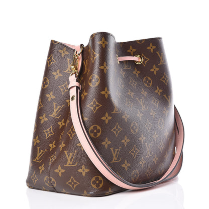 Louis Vuitton Monogram Neonoe MM Rose Poudre 3 of 8