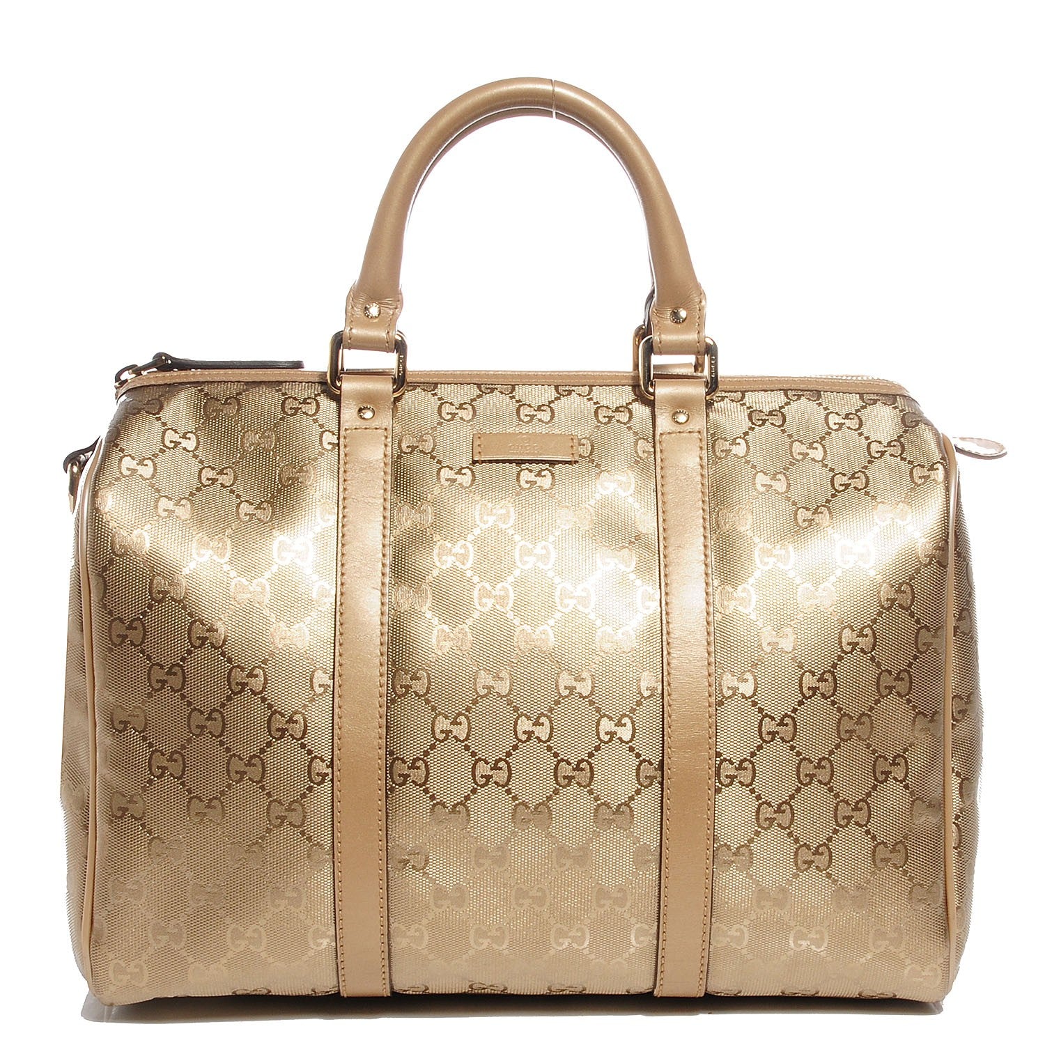 Gucci Imprime Monogram Medium Joy Boston Champagne 1 of 9