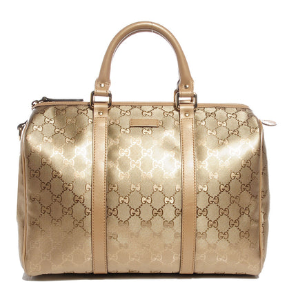 Gucci Imprime Monogram Medium Joy Boston Champagne 1 of 9