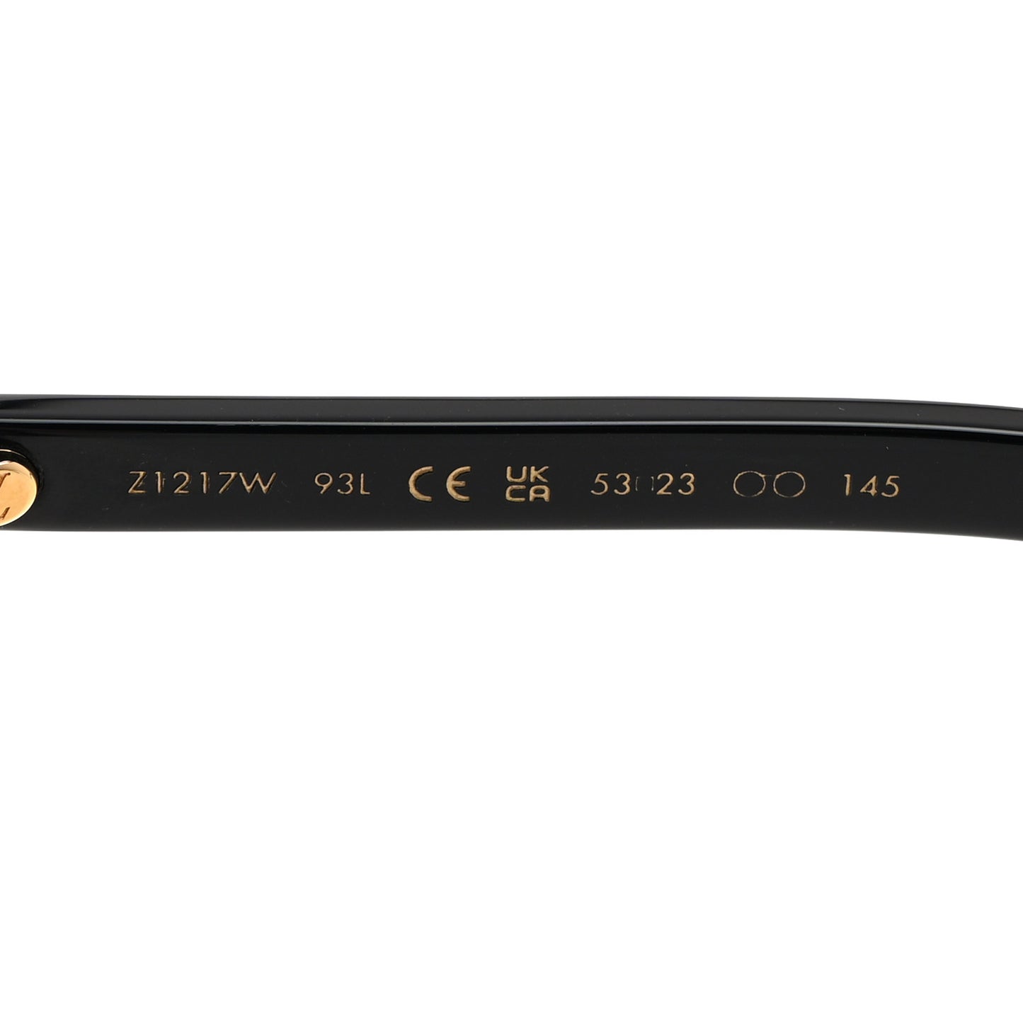 Acetate La Grande Bellezza Sunglasses Z1217W Black