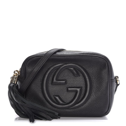 Gucci Pebbled Calfskin Small Soho Disco Bag Black 1 of 13